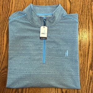 Johnnie-O Men’s Small 1/4 Zip Kaiser Performance Pullover